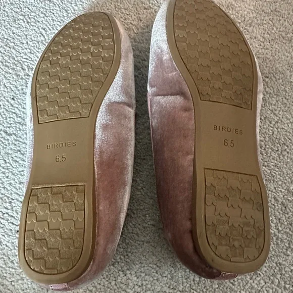 Birdies Velvet Loafers in Pink - Picture 4 of 4